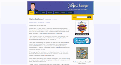 Desktop Screenshot of joblesslawyer.com